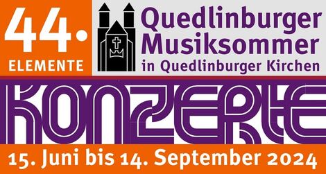 Logo des 44. Quedlinburger Musiksommers