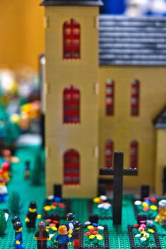 Lego-Stadt mit Kirche - Foto: K. Sommer